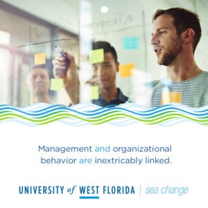 Management and organizational behavior are strongly linked